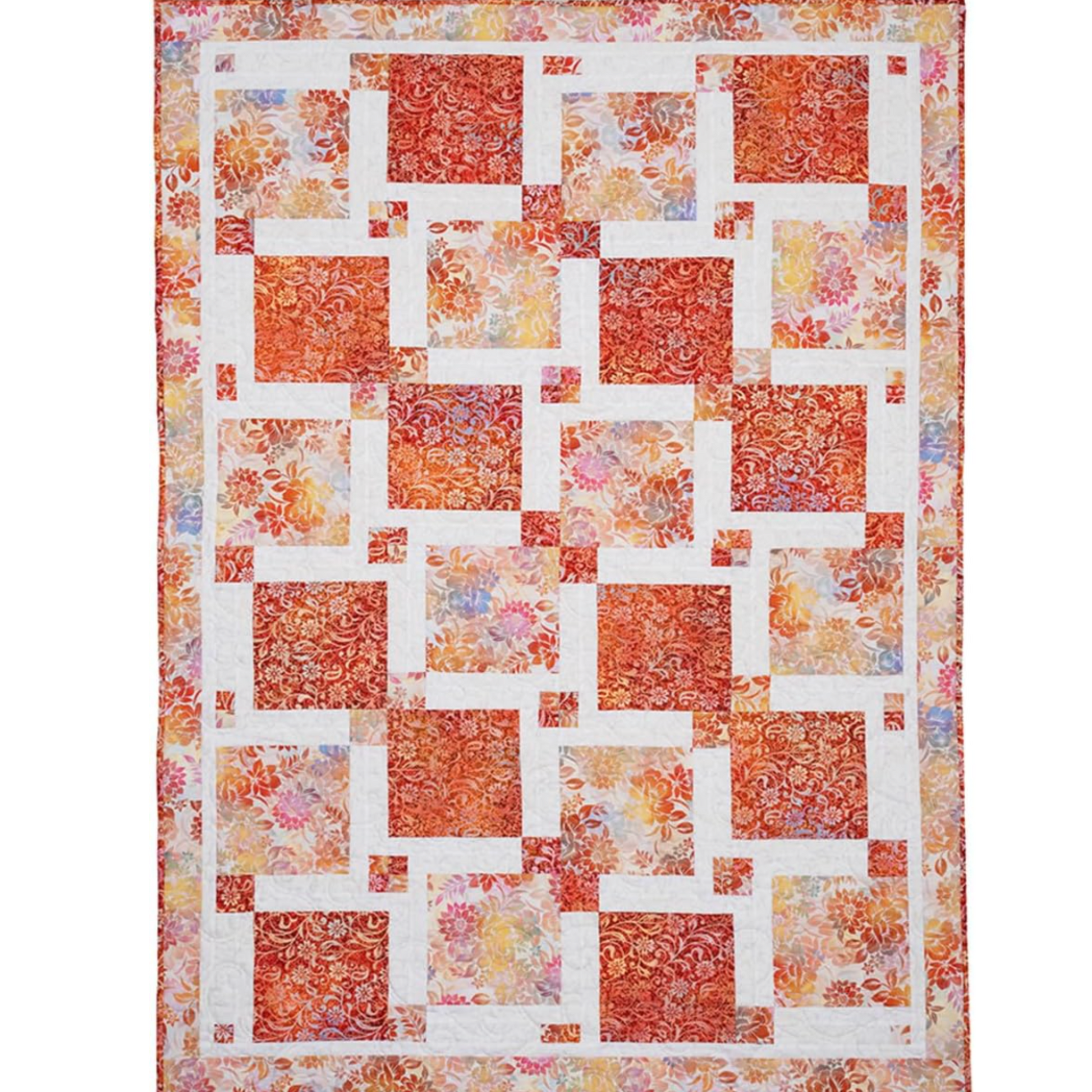 Selection of quilt designs from Double Focus 3-Yard Quilts book showcasing different layouts