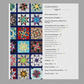 “Contents page of 60 Fabulous Paper-Pieced Stars Second Edition showing paper-piecing techniques and block listings”
