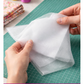 Close-up of lightweight woven cotton Face-It Soft fusible interfacing by Sew Lazy