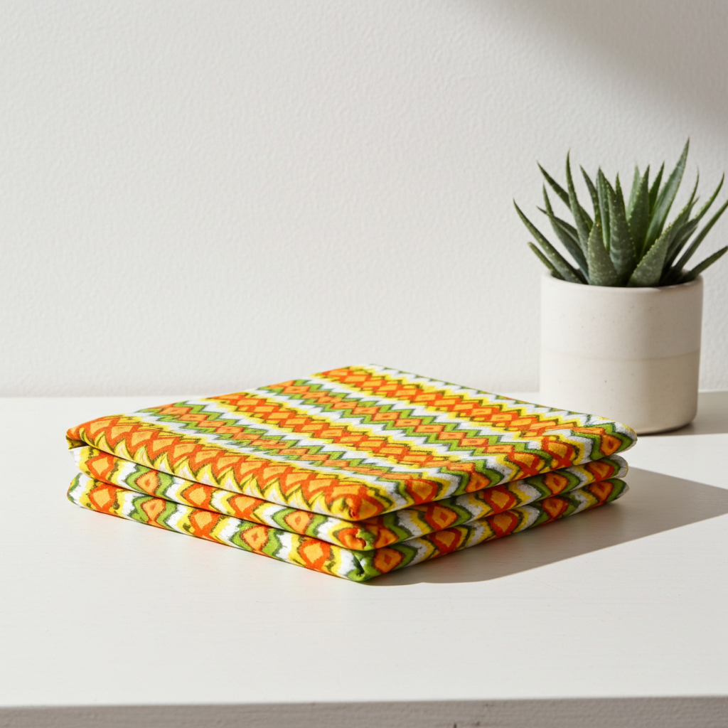 Jungle Friends Multi Stripe 3 yard cut