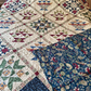 Vintage Sampler 95" x 95" Handmade Queen Quilt