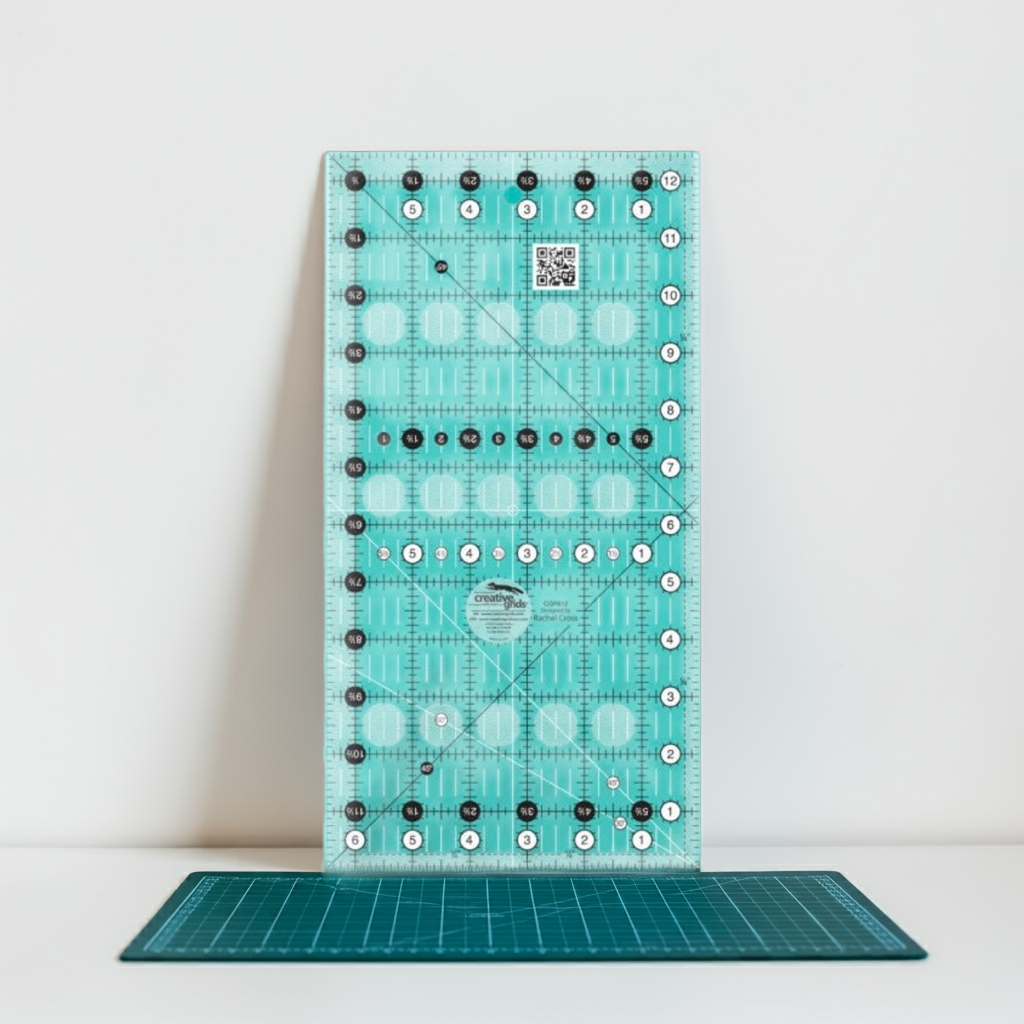 Creative Grids Quilt Ruler 6-1/2in x 12-1/2in
