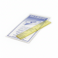 Add-A-Quarter 1x6 inch quilting ruler by CM Designs with 1/4 inch lip