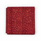 Allure Red Lanterns quilting cotton fabric folded to show allover striped oval lantern pattern – jewel-toned crimson, ruby, magenta, and orange lanterns with subtle botanical texture on deep burgundy ground by Jason Yenter for In The Beginning Fabrics, 100% cotton, 3 yard cut