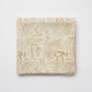 Expressions Batiks Breathe Ecru quilting cotton fabric by Riley Blake Designs folded into a neat square showing warm cream and ecru tonal batik with pine needle and feathery frond motif in soft taupe and golden-beige – a refined neutral blender, 100% cotton batik, 43–44" wide