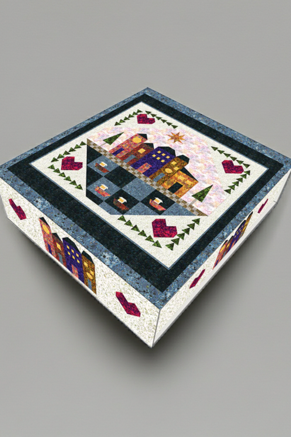 Expressions Batiks - Walking with my Daughter Quilt Kit – quilt kit – colorful textile design