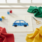 Cool Cars block Automobiles Blue sewing room