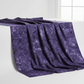 Expressions Batiks Hand-Dyes Dark Purple fabric draped to show organic tonal variation and hand-dyed batik texture – by Riley Blake Designs