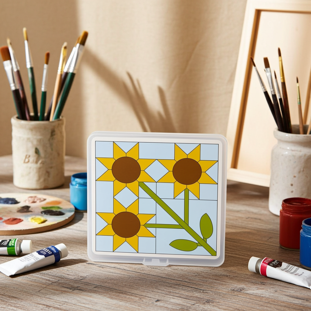 Summit St Storage Box – Sunflower