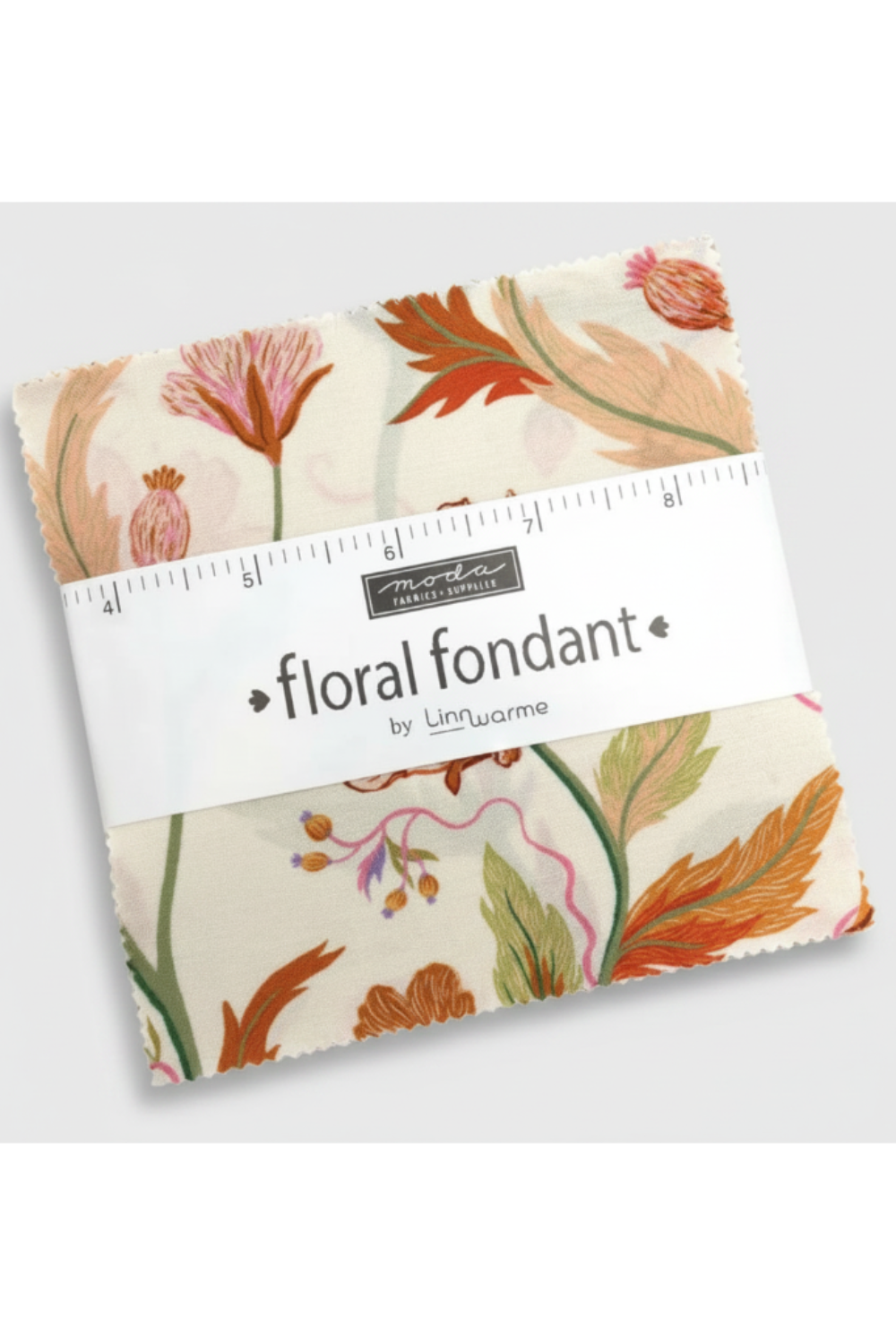 Floral Fondant Charm Pack by Linn Warme for Moda Fabrics — 42 pcs