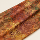 Floral Medallions Sienna fabric in a diagonal sweep