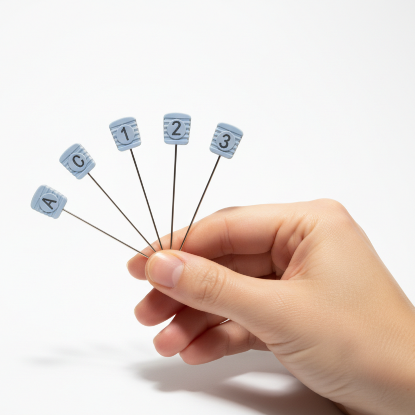 Taylor Seville Magic Alphabet, Numbers & Arrows Pins – Comfort Grip, Heat Resistant, 97pc