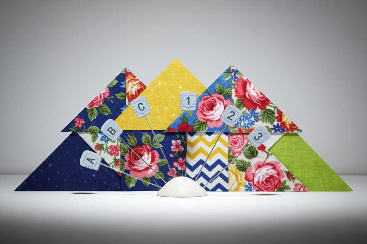 Taylor Seville Magic Alphabet, Numbers & Arrows Pins – Comfort Grip, Heat Resistant, 97pc