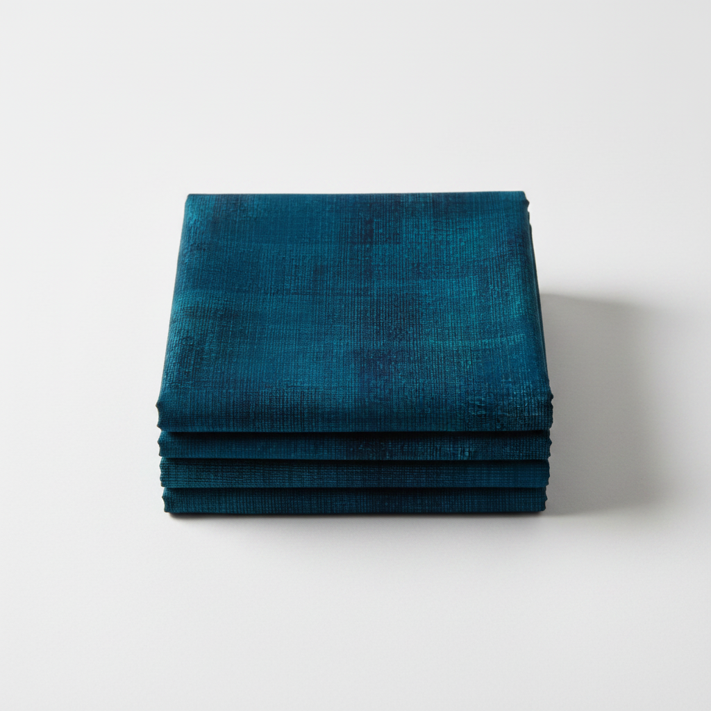 Interwoven Dark Teal flat lay