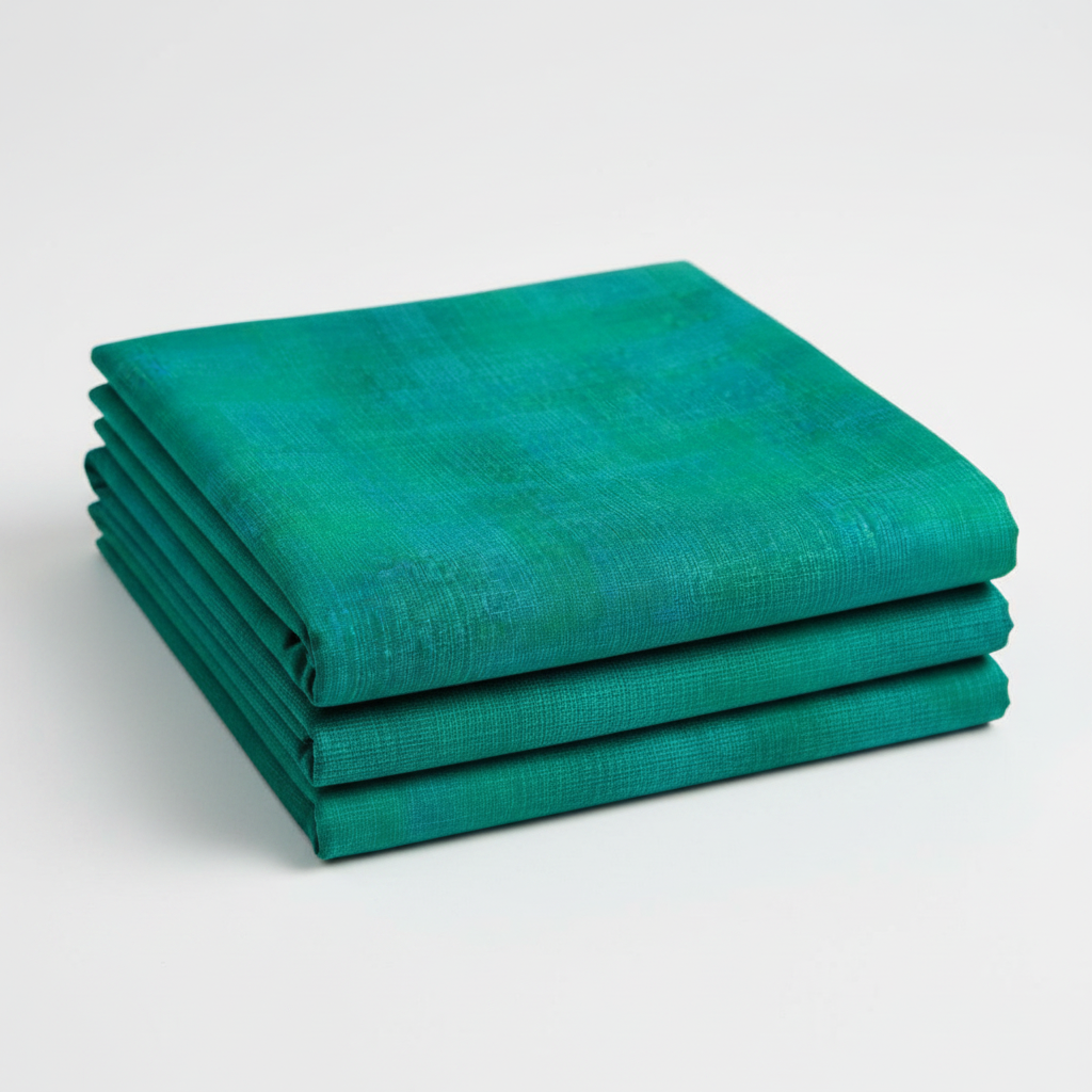 Interwoven Emerald flat lay