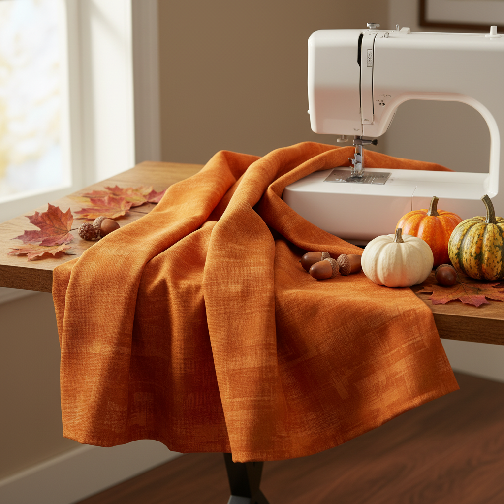 Interwoven Pumpkin drape