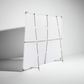 72" White Flannel Design Wall – Portable Quilting Workspace