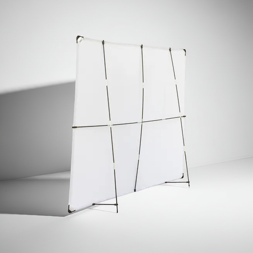 72" White Flannel Design Wall – Portable Quilting Workspace
