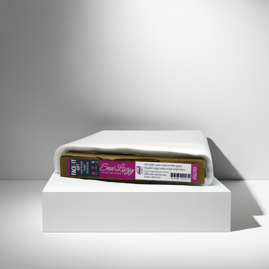 Sew Lazy Face It Soft Fusible Interfacing 22in wide