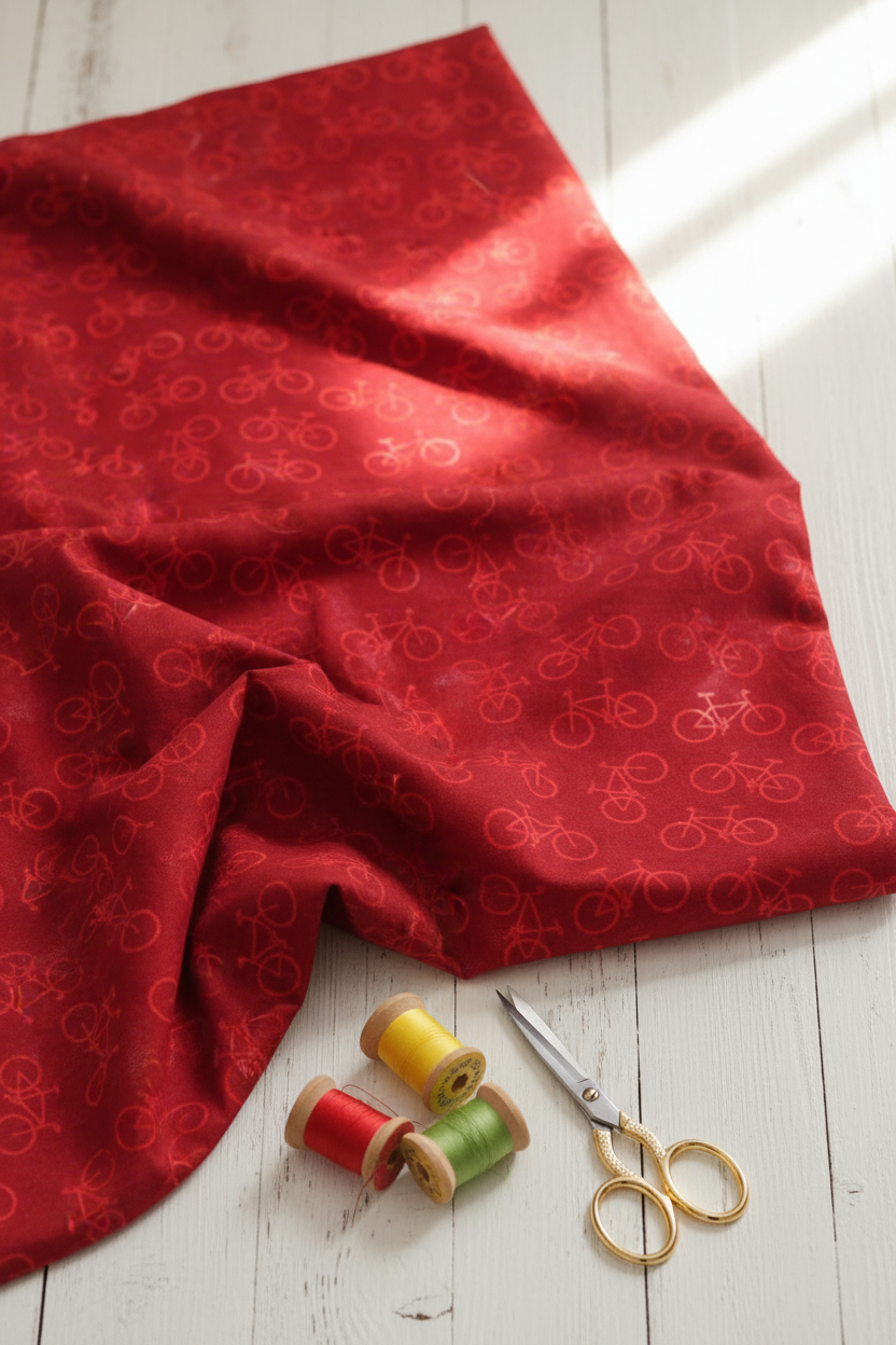 On the Go Bicycles Red Pinterest drape