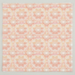 Patricia Coral Lace close-up flat layPatricia Coral Lace 3-Yard Cut quilting cotton by Jason Yenter for In The Beginning Fabrics — close-up flat lay showing overlapping circular lace medallions with intricate lattice diamonds, filigree arcs, and delicate floral centers in soft blush coral, warm peach, and creamy white with rose-pink accents, 100% cotton, 43–44" wide.
