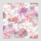 Close-up print detail of Fire & Ice by Maywood Studio Peach Ice Dye cotton quilting fabric showing soft peach, blush, rose, and lavender watercolor ice dye pattern