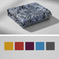 What If Prima Donna Grey/Blue fabric color palette card showing coordinating quilting cotton swatches — Paula Nadelstern for Benartex