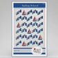 Sailing School – quilt pattern – colorful textile design