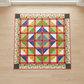 Safari Fun by Terry Runyan for Benartex, Floating Triangles Blue