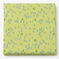 Olive You Dots Light Lime Fabric by Zen Chic for Moda Fabrics, neatly folded on a white background, showing aqua dots and green accent