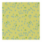 Olive You Dots Light Lime Fabric by Zen Chic for Moda Fabrics, with aqua dots and green accents on light lime within a white border.