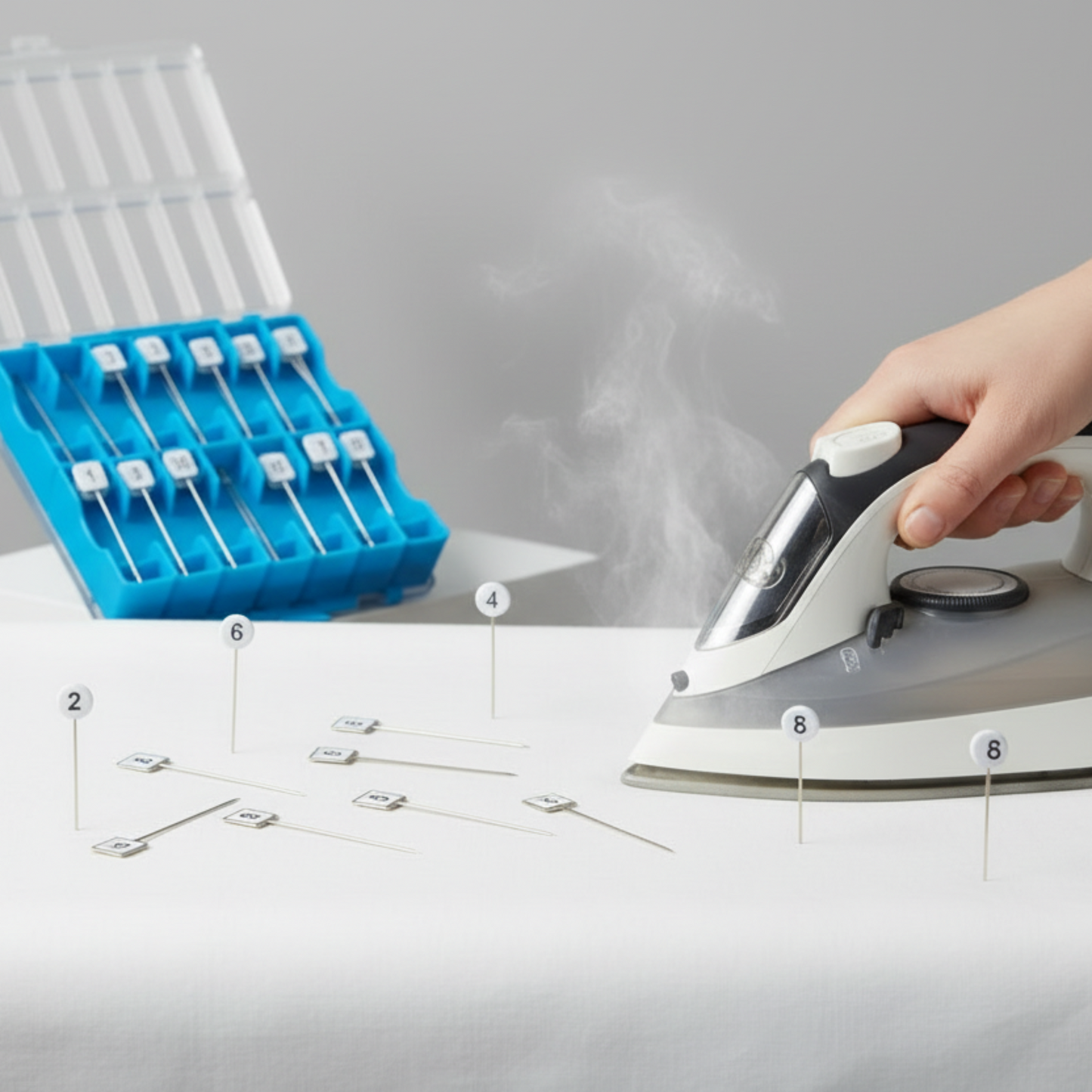 Taylor Seville Magic Alphabet, Numbers & Arrows Pins – Comfort Grip, Heat Resistant, 97pc