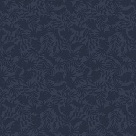 Breezeway by Maywood Studio Collection - Dark Blue Mini Palms