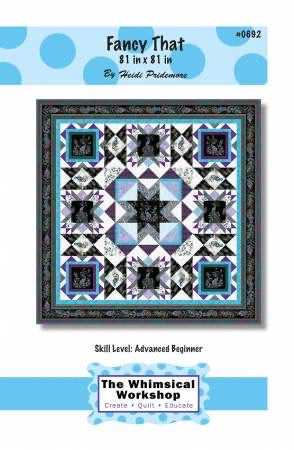 Fancy That – quilt pattern – colorful textile design