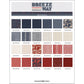 Breezeway by Maywood Studio Collection - Medium Red Palm Patterns